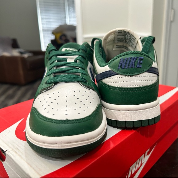 Nike Dunk Low Gorge Green Midnight Navy - Picture 4 of 7